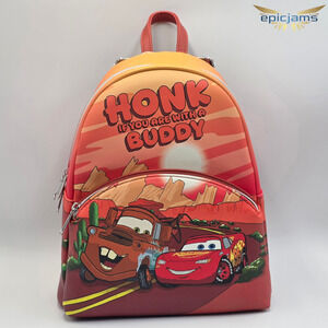 Loungefly Disney Pixar Cars Duo Radiator Springs Mini Backpack New